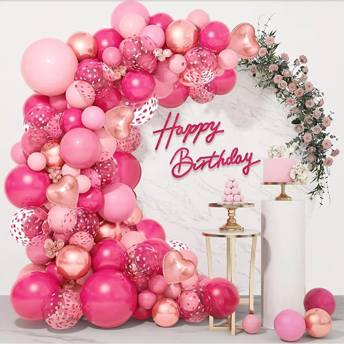 TONIFUL Happy Birthday Sign for Backdrop - Image 5