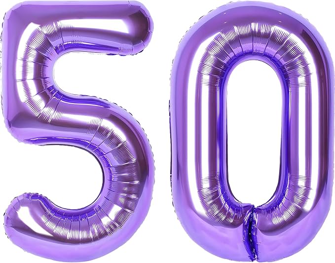 Number Balloons for Birthday Decorations by United-UnicornsParty
