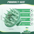 Scalp Massager Applicator Comb Silicone Hair Oil & Serum Brush for Even Distribution – No Mess, Easy-to-Use Scalp Treatment Tool for All Hair Types