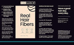 Hair Illusion Dark Brown Real Hair Fibers for Thinning Hair - 100% Natural Texture, Non Synthetic Hair Fibers - Bald Spot Cover Up for Women & Men - 38 Gram