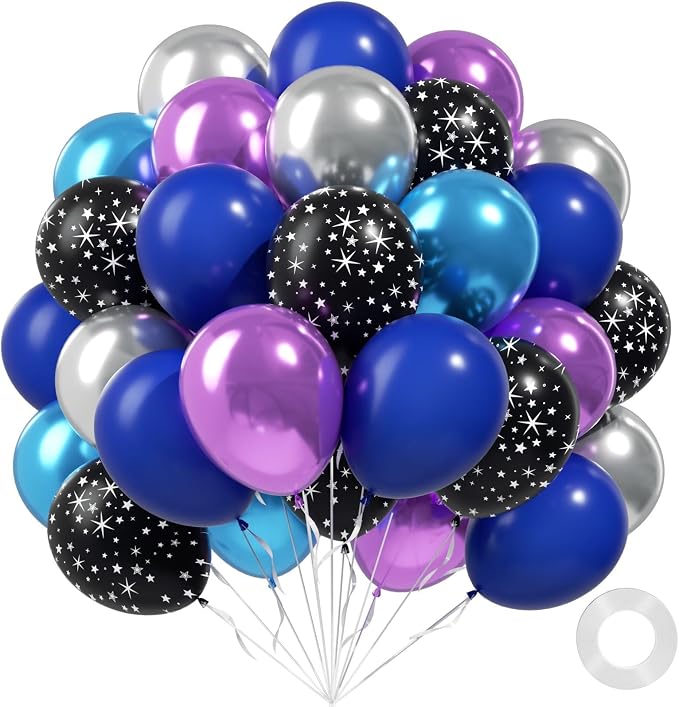 60pcs Space Balloons 12inch by Unknown