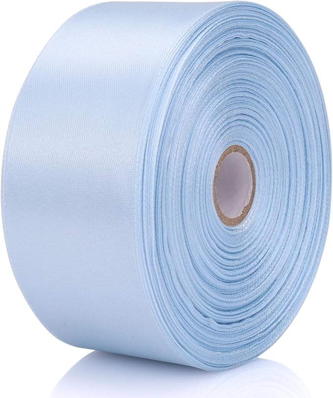 Nsilu Ribbon for Gift Wrapping 50 Yards Perfect Wedding Party Wreath Sewing DIY - Image 2