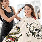 Kigai Hair Cutting Cape for Men & Women Waterproof Professional Barber Cape with Adjustable Closure Snap