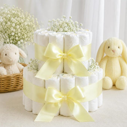 KINGLAKE Light Yellow Satin Ribbon - Image 7