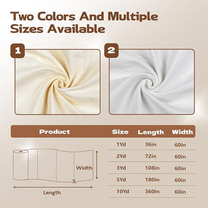 Canvas Fabric, Premium 10oz White Cotton Duck Canvas Fabric 62'' Wide - Image 4