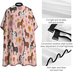Barber Cape Waterproof Lining Anti Static Design for Salons/Home Use