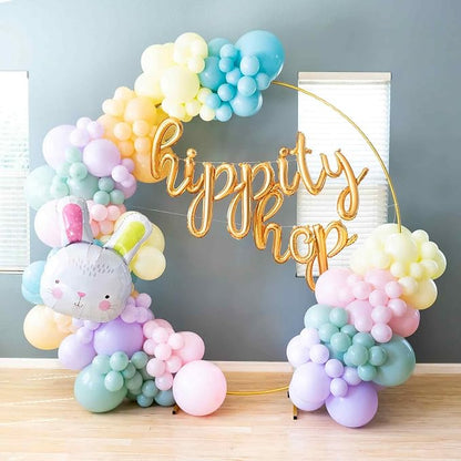 Voircoloria 130pcs Pastel Balloons Garland Arch Kit, 18 12 10 5 Inch | - Image 3