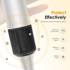Magnetic Hair Dryer Outer Filter Compatible with Dyson Supersonic HD01 HD03 HD08 HD15 Hair Dryer Attachment, Hair Dryer Strainer Mesh Repair Accessories (Black)