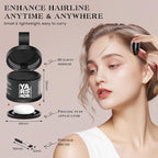 Hairline Shadow Powder, Black, Root Touch Up Powder for Instantly Gray Hair Cover Up, Women Color Root Coverage for Thinning Grey, Mens Roots Concealer for Hair Loss Beard Line, #5