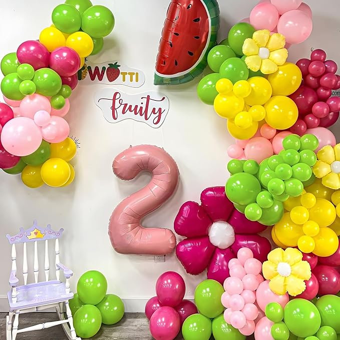Lime Green Christmas Balloons - Image 5