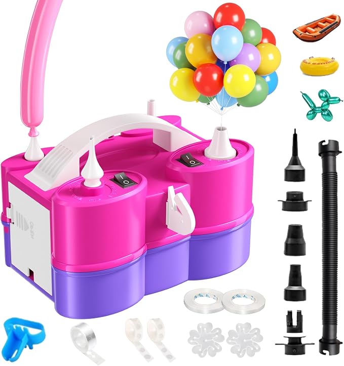 Biapian Balloon Pump Electric, 3-in-1 Portable Electric Air Pump by BIAPIAN