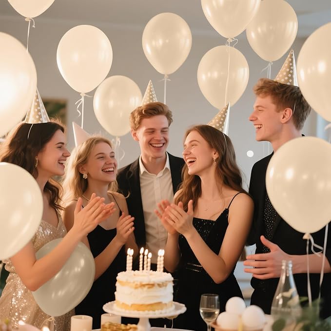 Sand White Balloon Arch Kit 111Pcs 18 12 5 Inch Latex Party Balloons Garland - Image 7