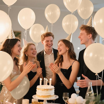 Sand White Balloon Arch Kit 111Pcs 18 12 5 Inch Latex Party Balloons Garland - Image 7