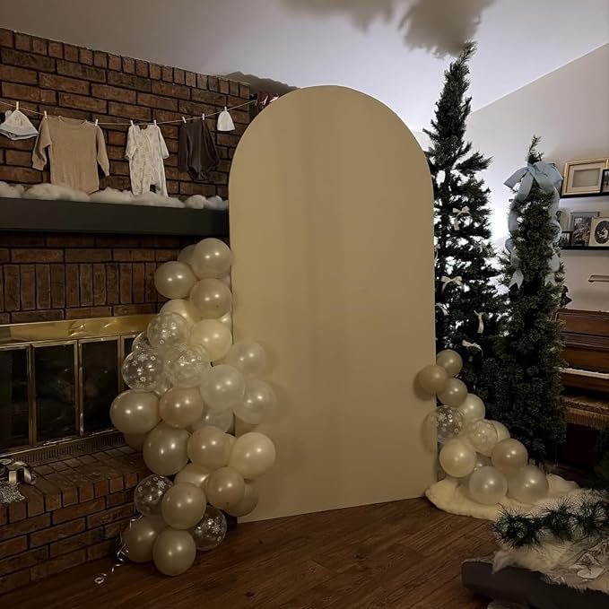 Pearl White Balloons, 12 Inch Double Stuffed Pearl Balloons - Image 9