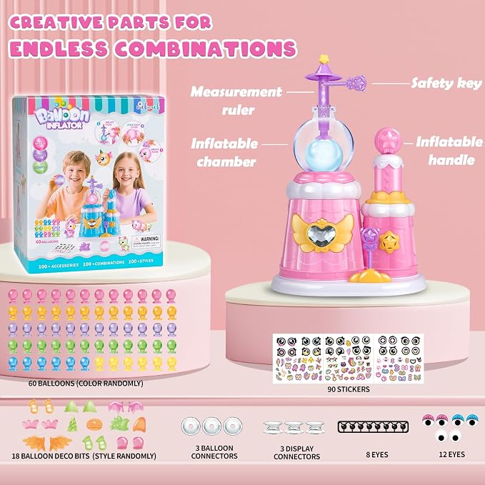 nicknack Princess Pink Balloon Animals Kit - Image 4