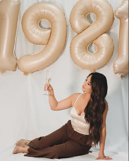 Light Brown 9 Balloon - Image 4