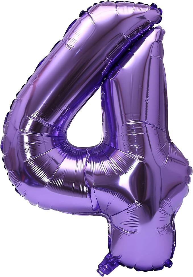 YPSelected 32 Inch Large Foil Helium Number Balloon Birthday Wedding Party 0-9 by YPSelected