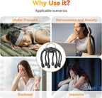 Electric Scalp Massager, Head Massager Scalp Stress Relax, Kneading Hair Massage with 3 Modes, 360 Degree Hair Massager, Cordless Portable Head Scratcher for Stress Relax