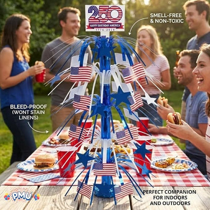 PMU 3 Pcs 21 Inch Patriotic Centerpieces - Image 8