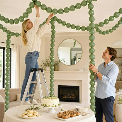 Sage Green Linking Balloons - Image 5