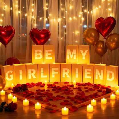 Be My Girlfriend Light Up Letters, Include Light up Letters, - Image 7