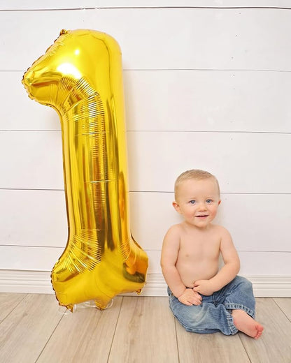 Gold Number 1 Balloon 40 Inch - Image 8