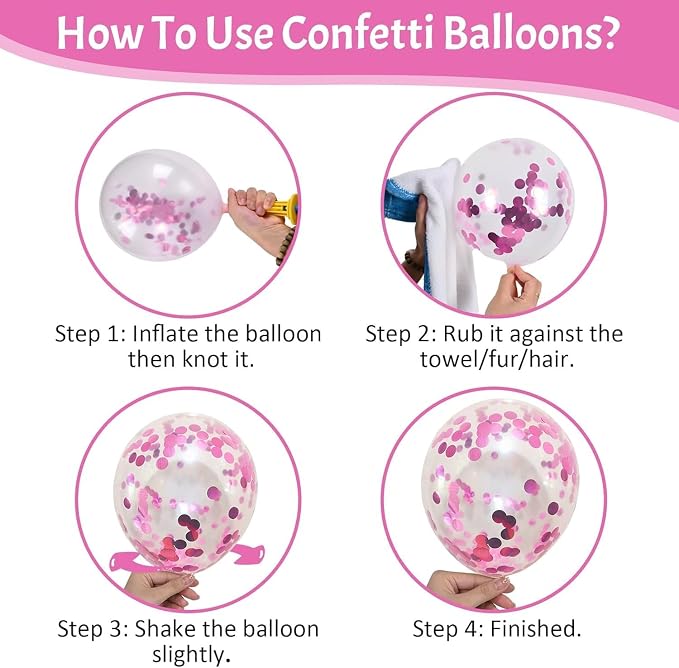 Paready Pink Balloons Set - Image 7