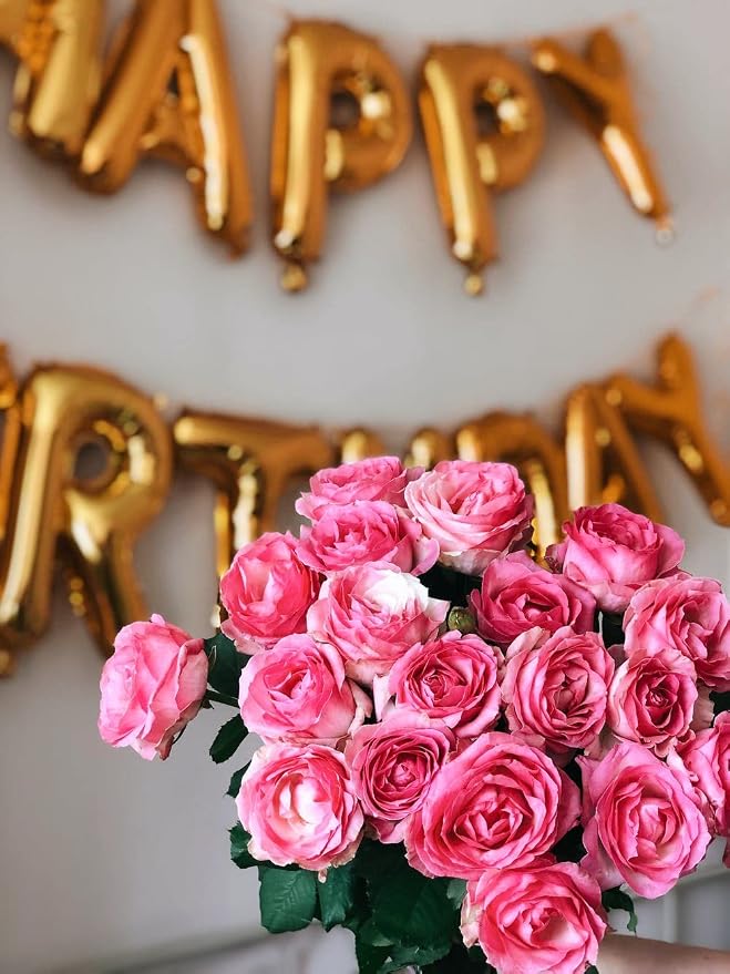 LIOZEOKUN Letter Balloons 16 Inch Mylar Foil Alphabet Letter A-Z Balloons Set - Image 5