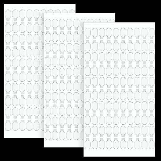 300PCS Clear Museum Putty, Removable Double Sided Sticky Tack Dots, Waterproof - Image 9