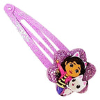 LUV HER Gabby's Dollhouse Kids Hair Clips for Girls Snap Clips 8 Pack Multi Color Ages 3+