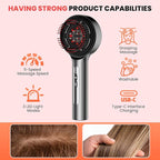 4 in 1 Hair Scalp Massager Hair Growth Oil Applicator, Electric Scalp Massager for Men & Women, IPX7 Waterproof Electric Head Massager