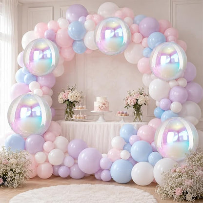 Iridescent Round Foil Balloons - Image 8