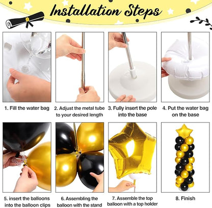 2 Sets of Balloon Column Stand Kit - Image 4