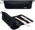 Aerotrunk Hair Tools Organizer - Hot Hair Tools Travel Bag with Heat Resistant Mat, Large Capacity Pouch for Flat Irons, Curling Wands, Hair Dryers - Black