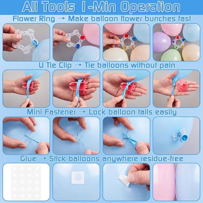 261 Pcs Balloon Arch Clips Set - Image 4