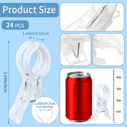 PUGPIU 24 Pack Balloon Arch Clips - Image 2