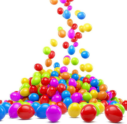 ASIYUHY 100 PCS Party Balloons Assorted Colors 12 Inch Rainbow Balloons - Image 4