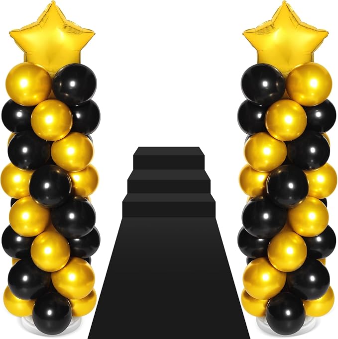 2 Sets of Balloon Column Stand Kit by Lunmon