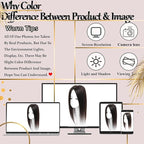 Hair Toppers for Women Real Human Hair, 360° 3D Human with Thinning Upgrade Middle Part Clip in Bangs Topper Hair Pieces for Women Daily(Medium Dark Brown, 18 Inch-3D-Side)