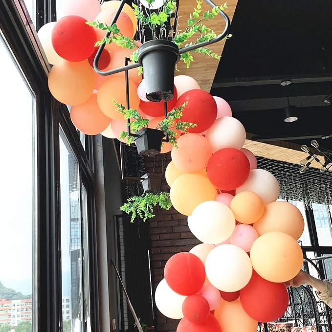 Coral Red Balloons, Birthday Decoration, Wedding Party, Baby Shower Decorations - Image 4
