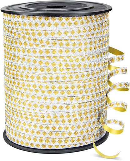 500 Yards Shiny Glitter Curling Ribbon by Isaspire