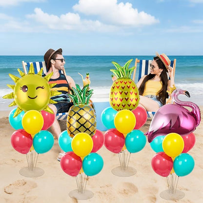 4 Sets Summer Tropical Party Balloons Stand Kit - Image 5