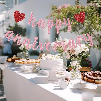 Happy Anniversary Banner, Anniversary Party Decorations, We Still Do, Happy - Image 4