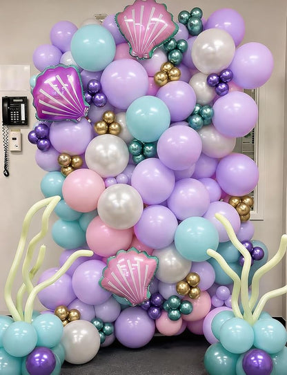 Mermaid Balloon Garland Arch Kit - Image 3