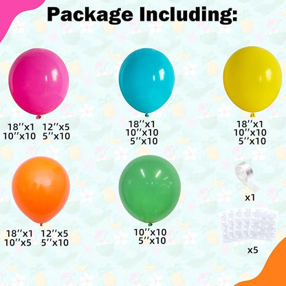 Summer Tropical Balloon Arch Garland Kit - Image 3