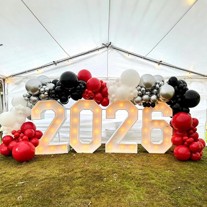 Red Black Balloons - Image 5