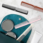 Combs Set, Classic Hair Comb, Fine and Wide Teeth, For Hairdressing, Grooming, Detangling, Sectioning, Teasing, For Women and Men, 7 Inches, 4 Colors and 8 Pieces