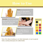 Blonde Hair Color Wax, Temporary Washable Hair Color Dye for Kids, Temporary Dye Wax Natural Hairstyle Cream Hair Pomades for Women & Men Party Cosplay Halloween