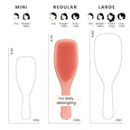Tangle Teezer Fine & Fragile Ultimate Detangler Brush, Dry & Wet Hair Brush to Detangle & Reduce Breakage, Amazon Exclusive Sweet Cinnamon