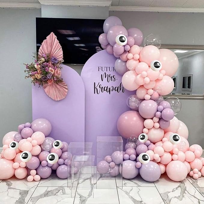Monster Balloons Arch Kit, Pastel Green Pink Purple Balloon Garland Light Mint - Image 7